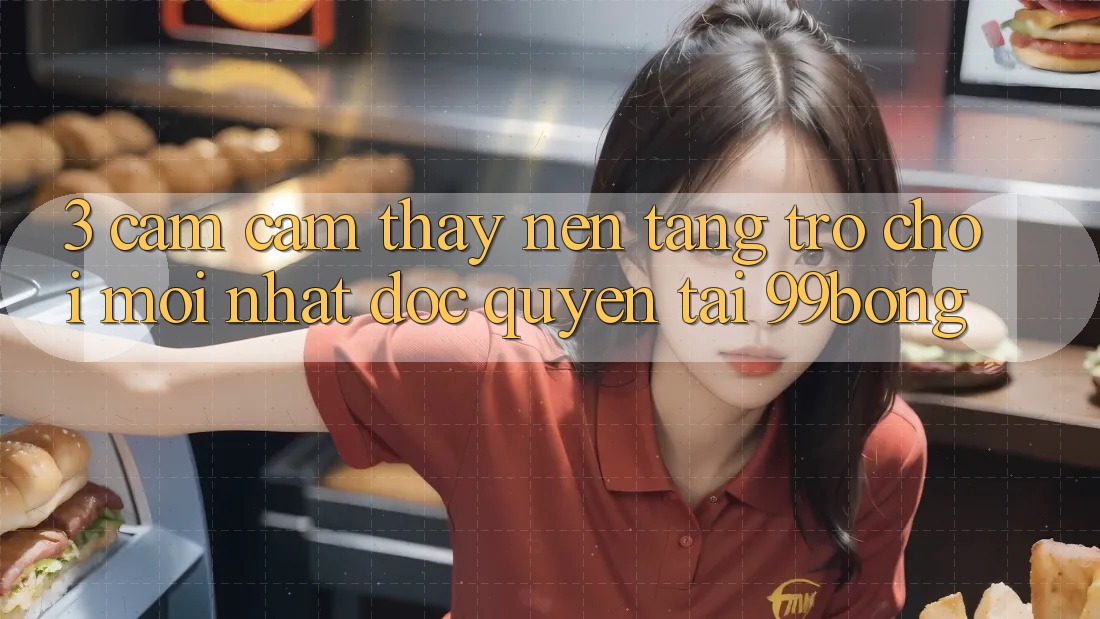 3. Cảm cảm thấy Nền tảng Trò chơi Mới nhất Độc Quyền Tại 99bong