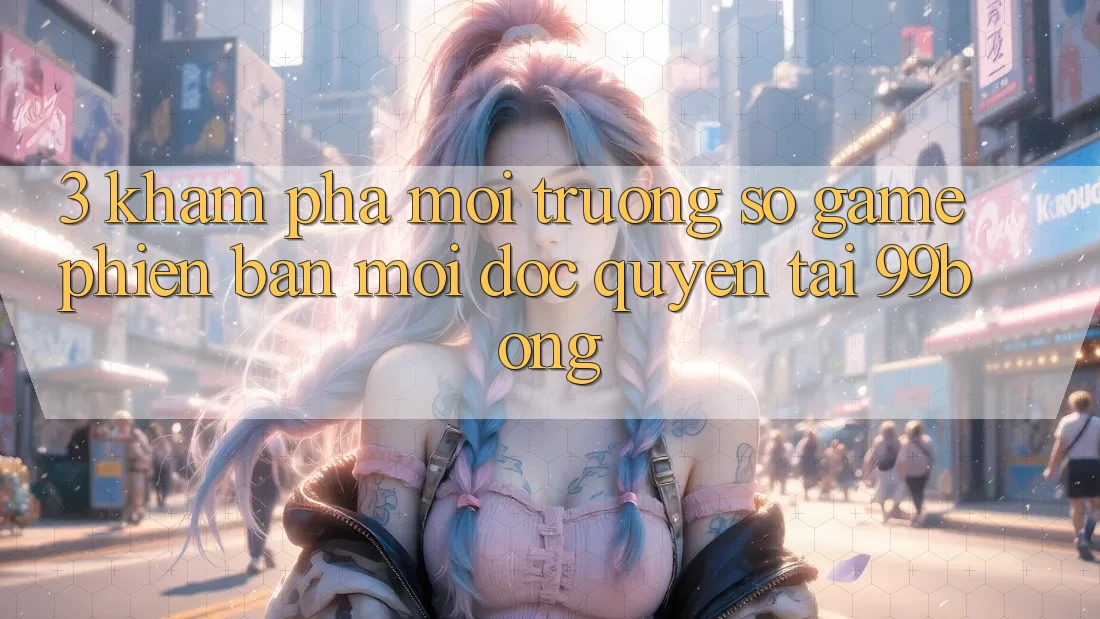 3. Khám phá Môi trường số Game Phiên bản mới Độc Quyền Tại 99bong
