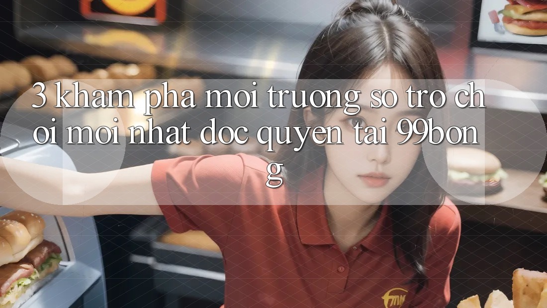 3. Khám phá Môi trường số Trò chơi Mới nhất Độc Quyền Tại 99bong 3. Khám phá Môi trường số Trò chơi Mới nhất Độc Quyền Tại 99bong