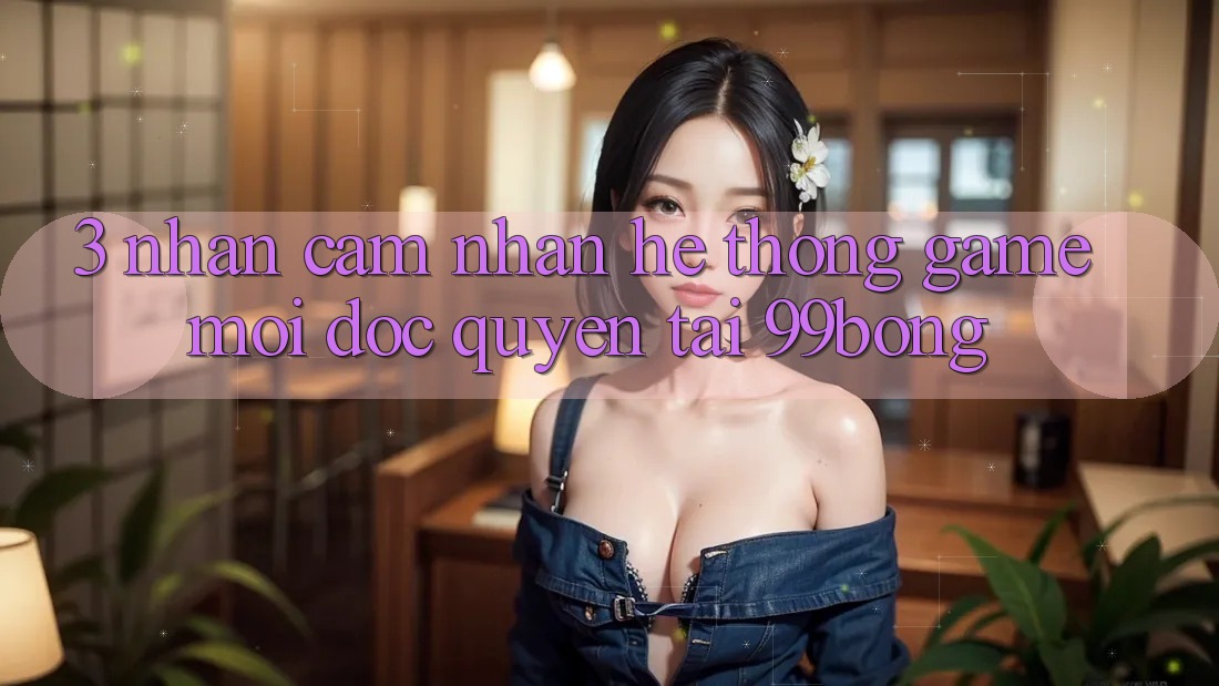 3. Nhận cảm nhận Hệ Thống Game Mới Độc Quyền Tại 99bong 3. Nhận cảm nhận Hệ Thống Game Mới Độc Quyền Tại 99bong