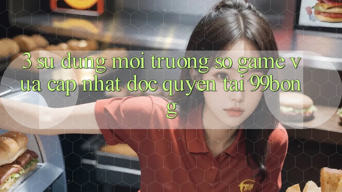 3. Sử dụng Môi trường số Game Vừa cập nhật Độc Quyền Tại 99bong