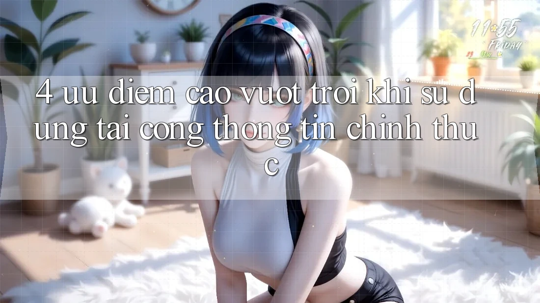 4. Ưu Điểm Cao vượt trội Khi Sử dụng Tại Cổng thông tin Chính Thức 4. Ưu Điểm Cao vượt trội Khi Sử dụng Tại Cổng thông tin Chính Thức