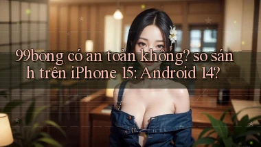 99bong có an toàn không so sánh trên iPhone 15 Android 14