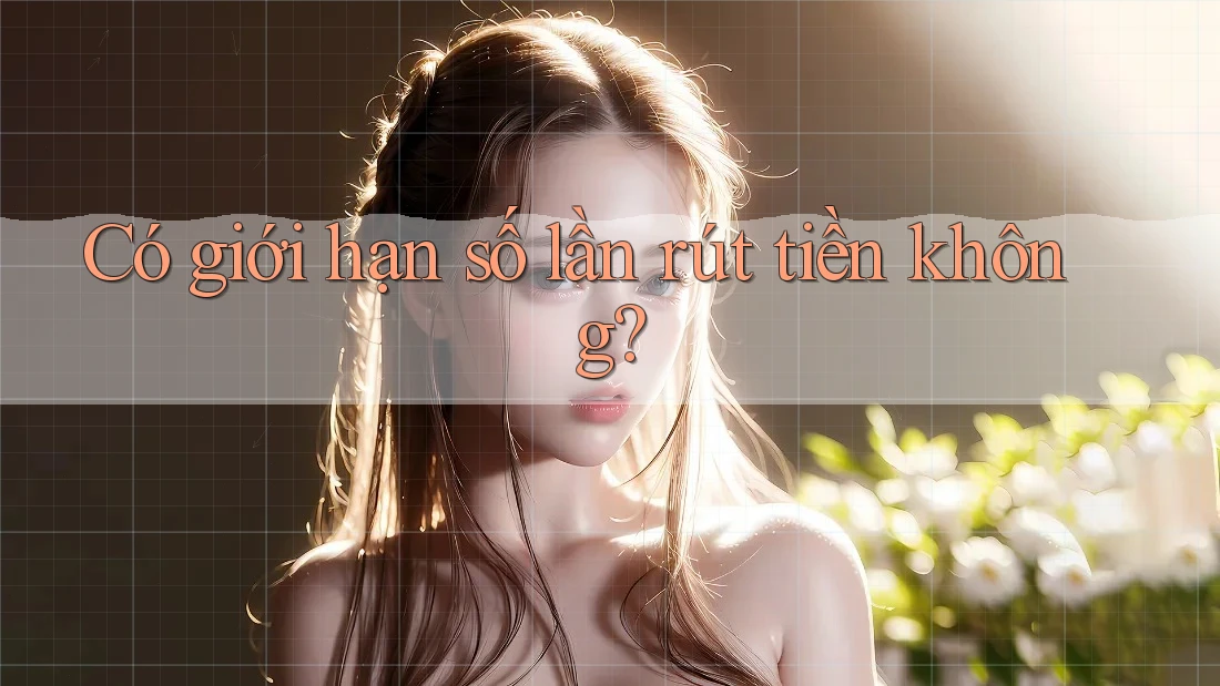 Có giới hạn số lần rút tiền không? Có giới hạn số lần rút tiền không?