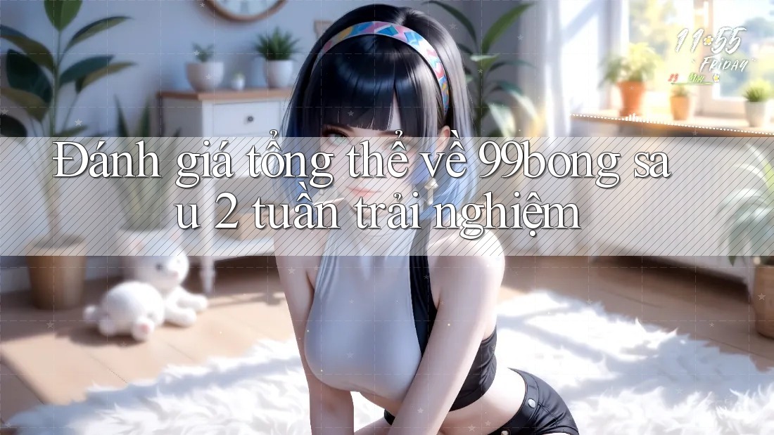 Đánh giá tổng thể về 99bong sau 2 tuần trải nghiệm Đánh giá tổng thể về 99bong sau 2 tuần trải nghiệm