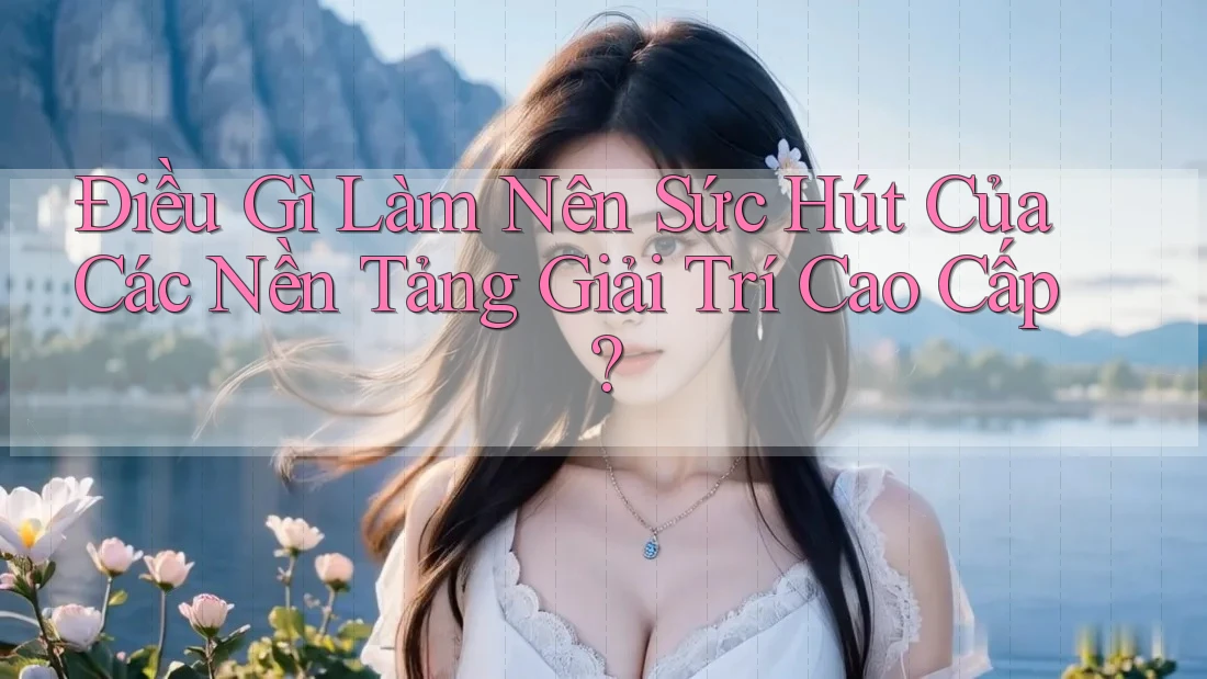 Điều Gì Làm Nên Sức Hút Của Các Nền Tảng Giải Trí Cao Cấp? Điều Gì Làm Nên Sức Hút Của Các Nền Tảng Giải Trí Cao Cấp?