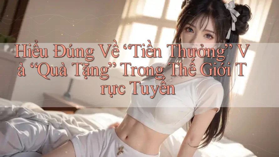 Hiểu Đúng Về “Tiền Thưởng” Và “Quà Tặng” Trong Thế Giới Trực Tuyến