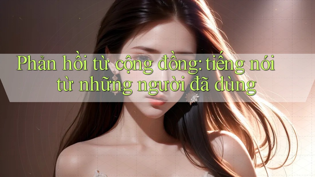 Phản hồi từ cộng đồng – tiếng nói từ những người đã dùng