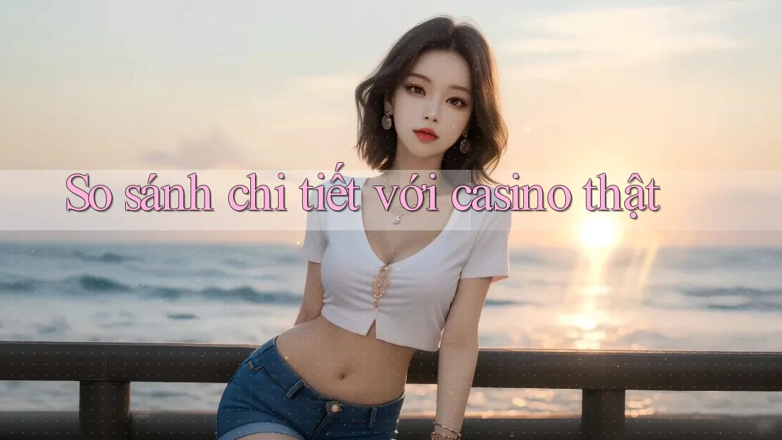 So sánh chi tiết với casino thật So sánh chi tiết với casino thật