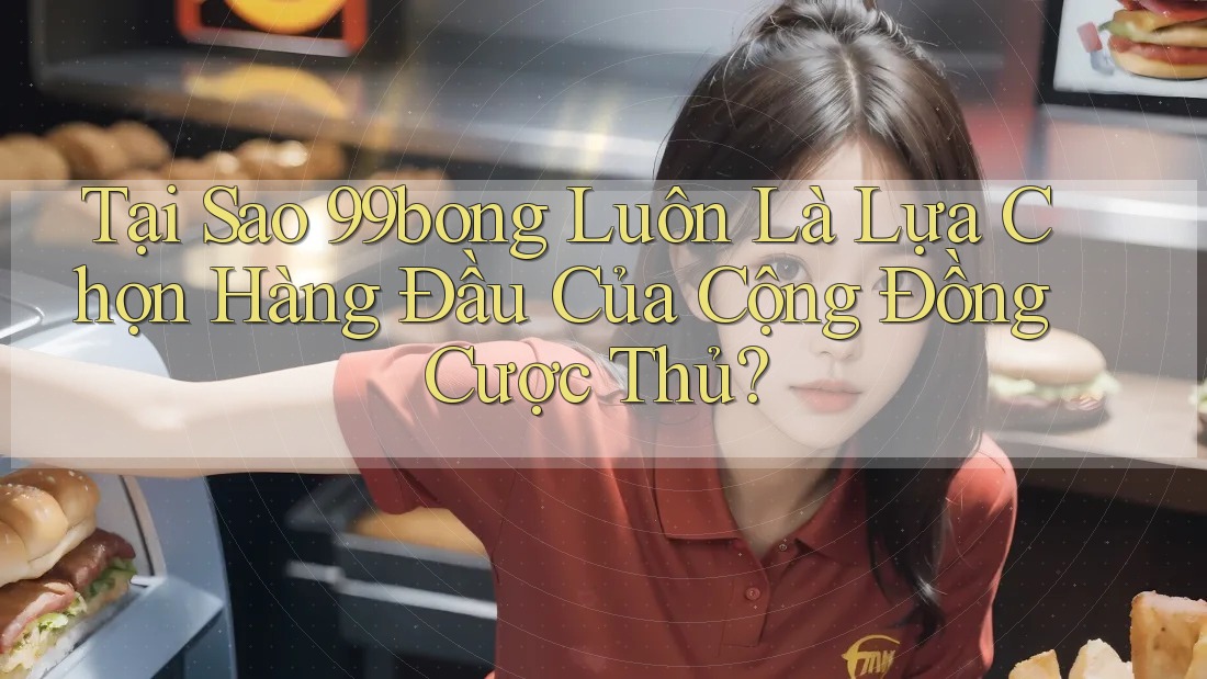 Tại Sao 99bong Luôn Là Lựa Chọn Hàng Đầu Của Cộng Đồng Cược Thủ? Tại Sao 99bong Luôn Là Lựa Chọn Hàng Đầu Của Cộng Đồng Cược Thủ?