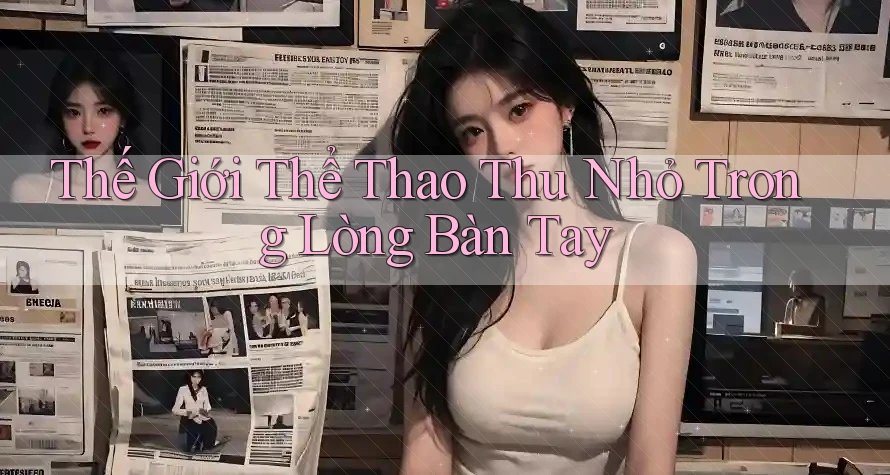 Thế giới thể thao thu nhỏ trong lòng bàn tay Thế giới thể thao thu nhỏ trong lòng bàn tay