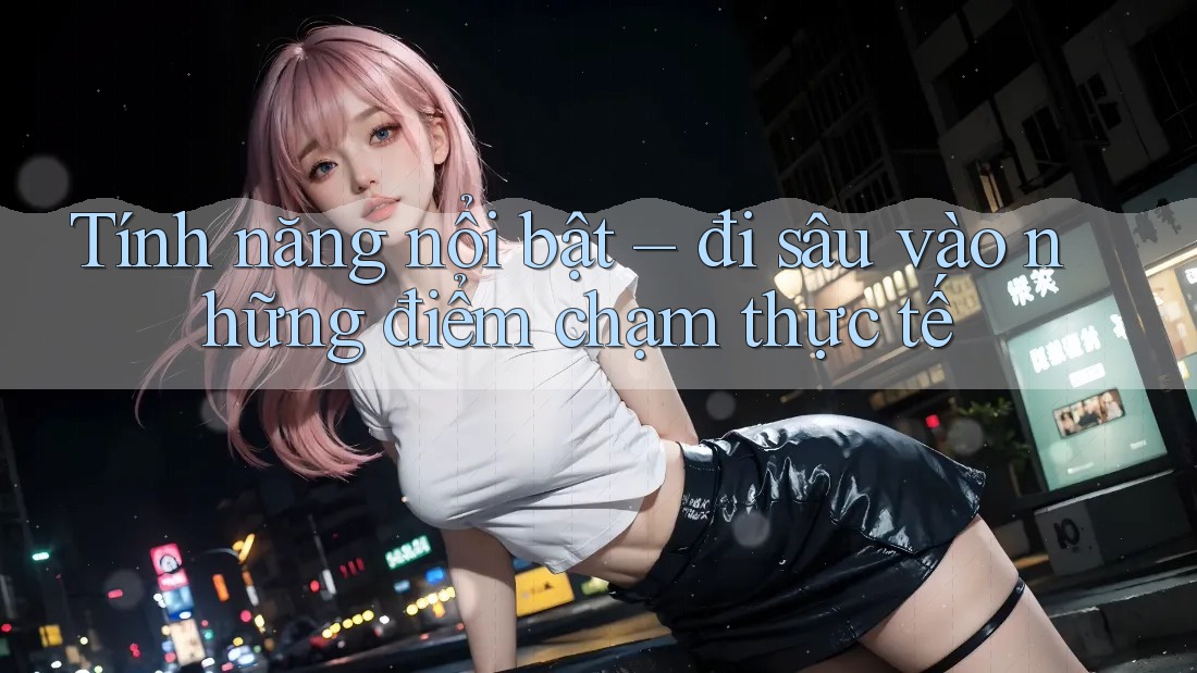 Tính năng nổi bật – đi sâu vào những điểm chạm thực tế