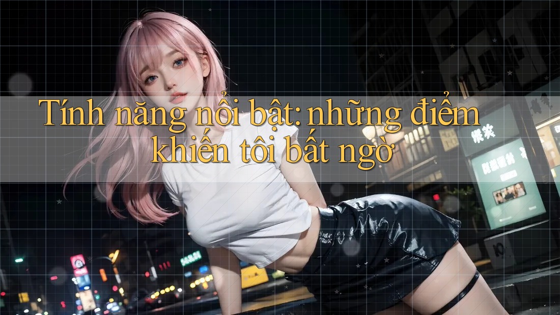 Tính năng nổi bật: những điểm khiến tôi bất ngờ Tính năng nổi bật: những điểm khiến tôi bất ngờ