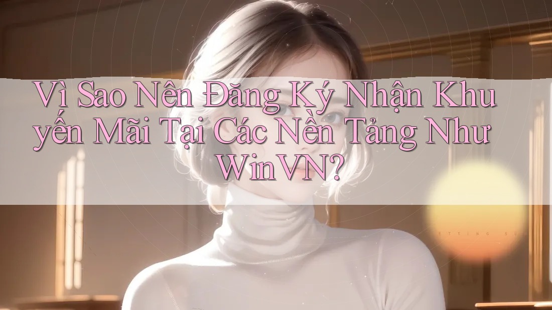 Vì Sao Nên Đăng Ký Nhận Khuyến Mãi Tại Các Nền Tảng Như WinVN?